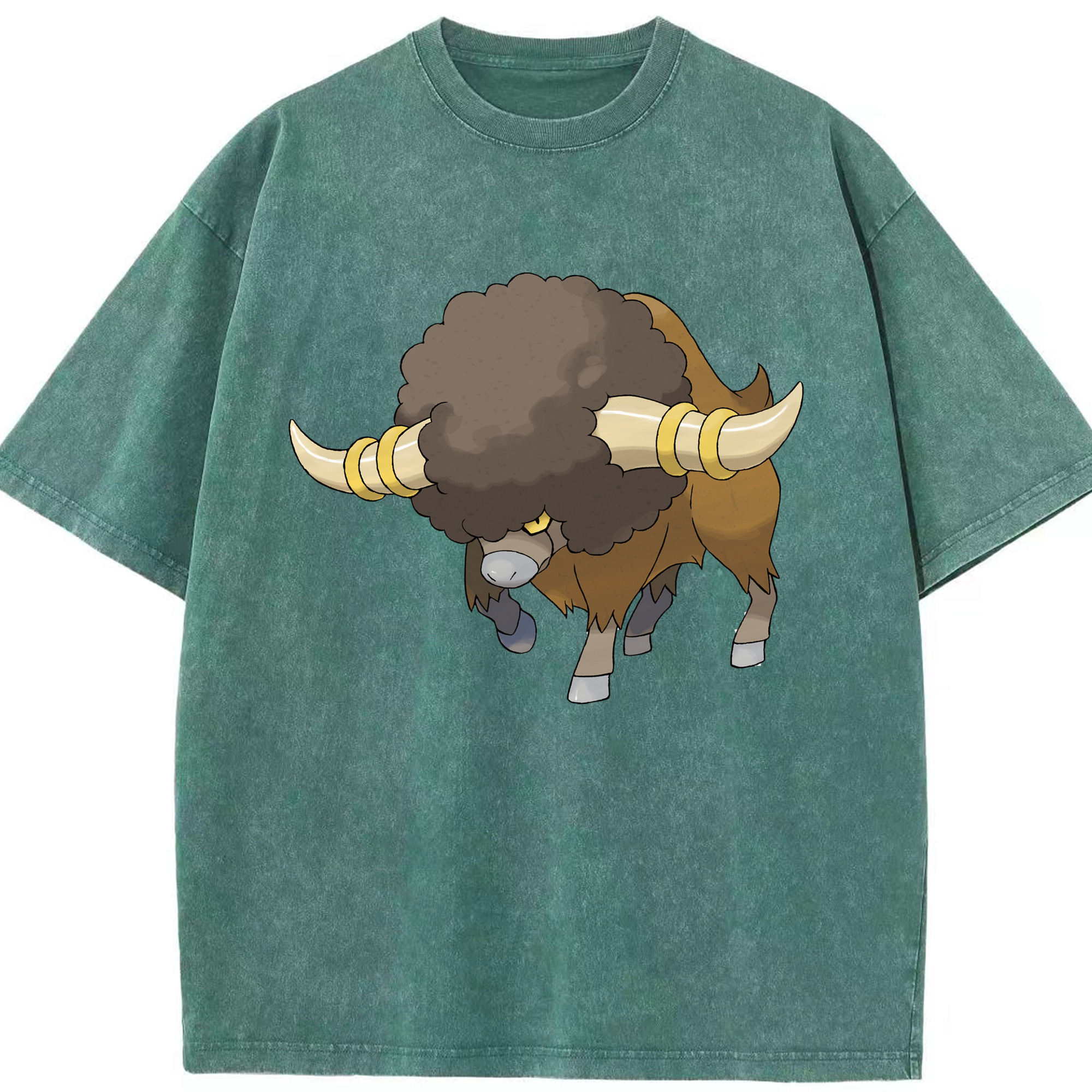 （画像用） ポケットモンスター Pokémon 綿100% ヴィンテージ風 半袖Tシャツ（フロントプリント）